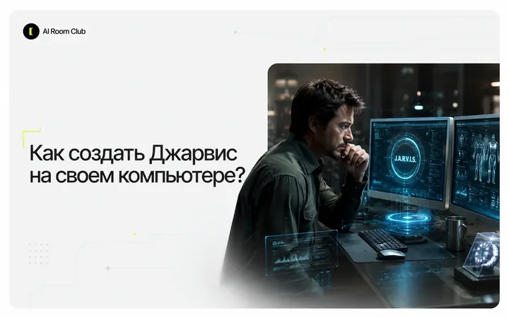 Обложка гайда: голосовой агент Джарвис за один час