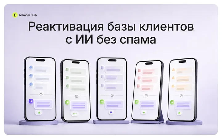 Обложка кейса: реактивация базы клиентов с AI